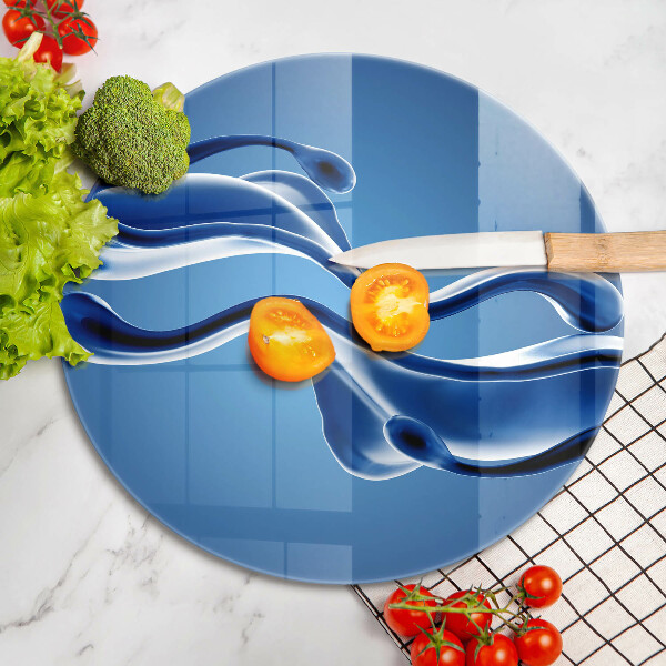 Tocător de bucătărie Abstracția fluidelor