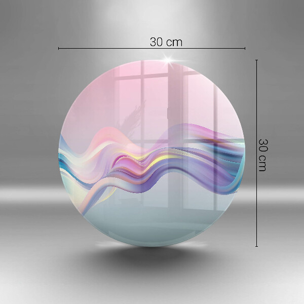 Tocător de bucătărie Abstracția pastelului