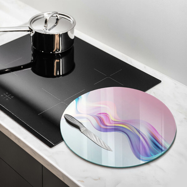 Tocător de bucătărie Abstracția pastelului