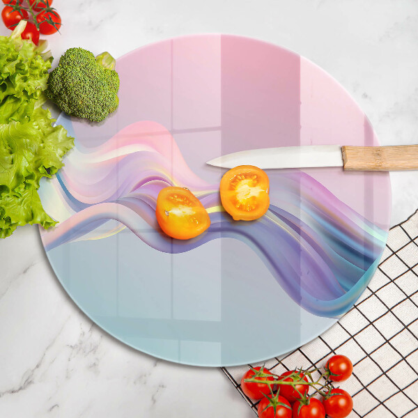 Tocător de bucătărie Abstracția pastelului