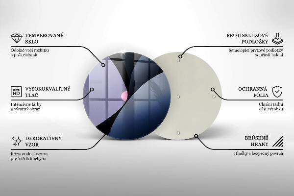 Tocător de bucătărie Forme abstracte
