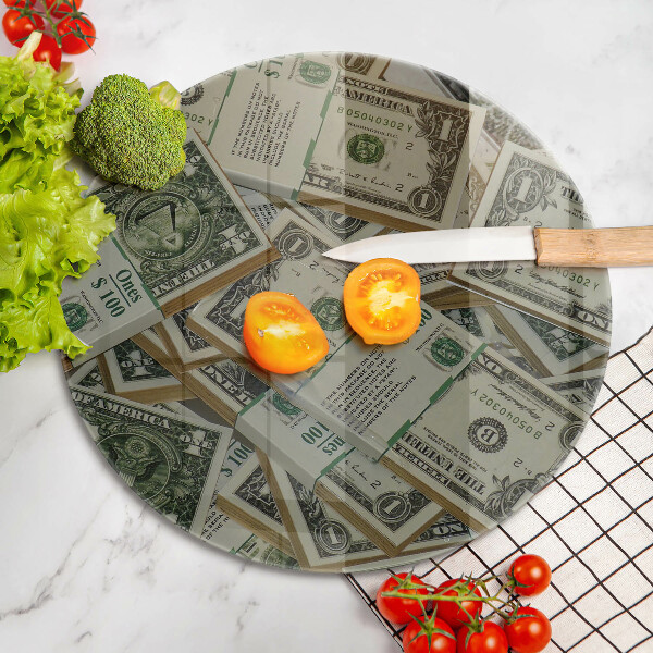 Tocător de bucătărie Bani dolari