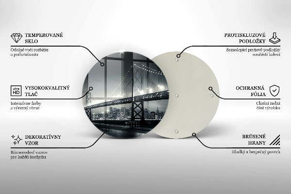 Tocător de bucătărie Podul Benjamin Franklin