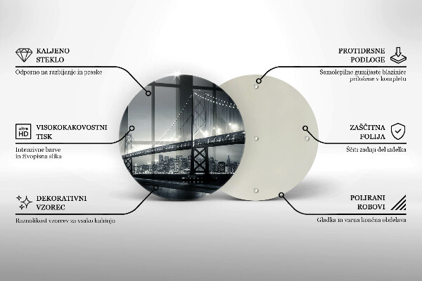 Tocător de bucătărie Podul Benjamin Franklin