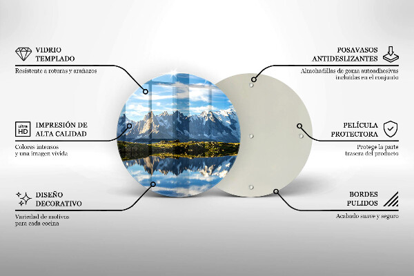 Tocător de bucătărie Peisaj montan