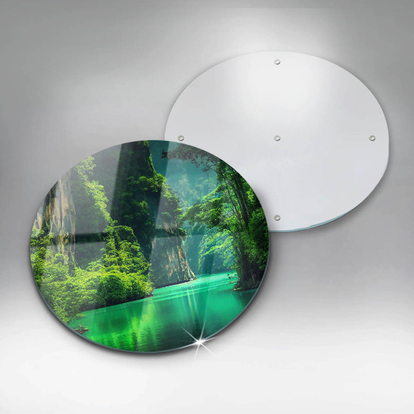 Tocător din sticlă Peisaj lagunar