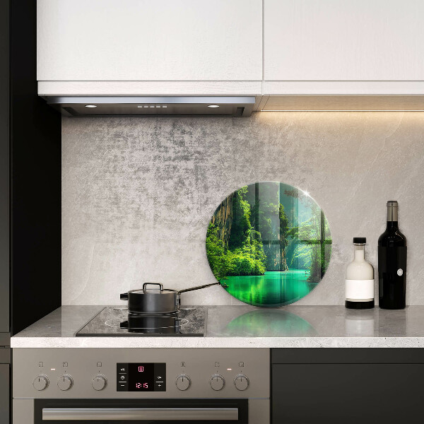 Tocător din sticlă Peisaj lagunar