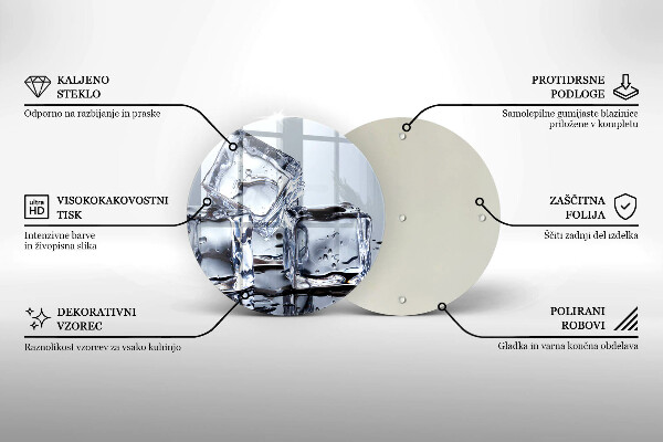 Tocător de bucătărie Cuburi de gheata