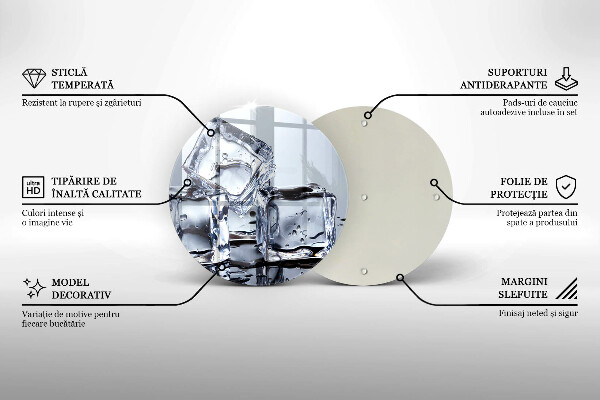 Tocător de bucătărie Cuburi de gheata