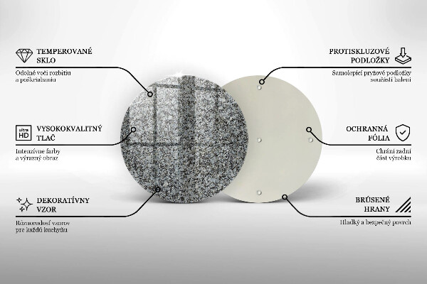 Tocător de bucătărie Textura de piatră