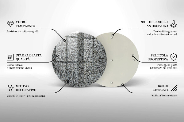 Tocător de bucătărie Textura de piatră