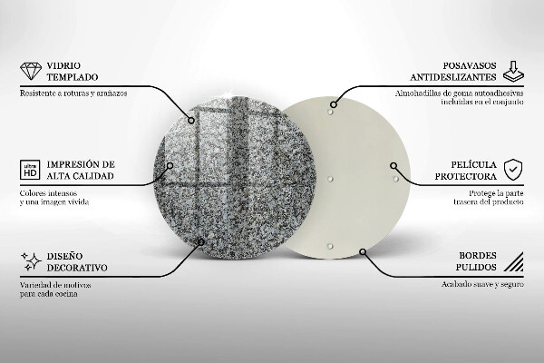 Tocător de bucătărie Textura de piatră