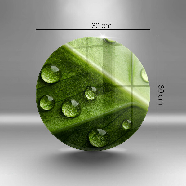 Tocător de bucătărie Natură rouă și frunze