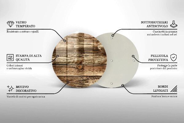 Tocător de bucătărie Textura scândură de lemn