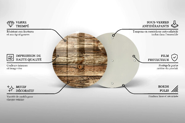 Tocător de bucătărie Textura scândură de lemn