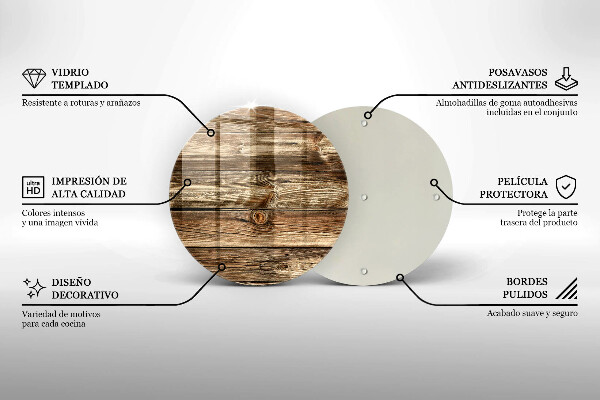 Tocător de bucătărie Textura scândură de lemn