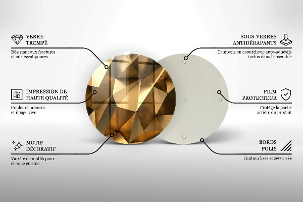 Tocător de bucătărie Fundal de abstractizare a structurii