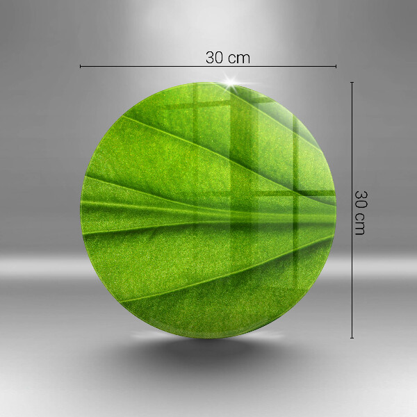 Tocător de bucătărie Frunză de nervură natură