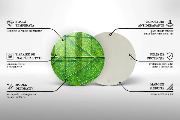Tocător de bucătărie Venele frunzelor naturii