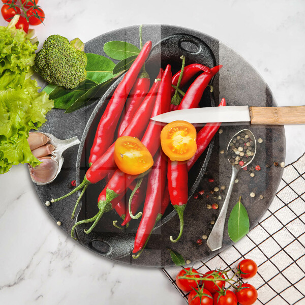 Tocător de bucătărie Ardei iute roșu