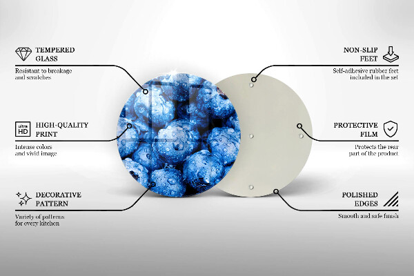 Tocător de bucătărie Afine suculente