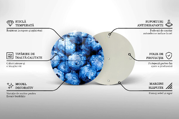 Tocător de bucătărie Afine suculente