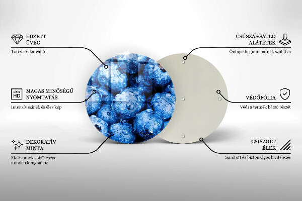 Tocător de bucătărie Afine suculente
