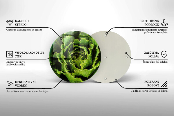 Tocător de bucătărie Mănâncă frunze de salată