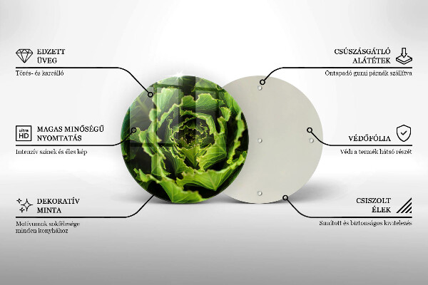 Tocător de bucătărie Mănâncă frunze de salată