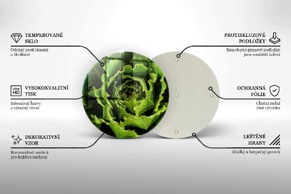 Tocător de bucătărie Mănâncă frunze de salată