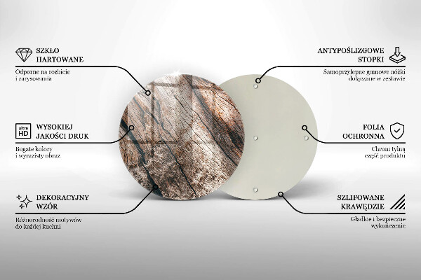 Tocător de bucătărie Structura din lemn