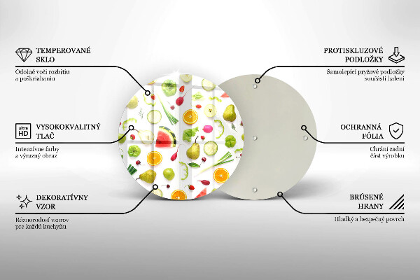 Tocător de bucătărie Model de fructe și legume
