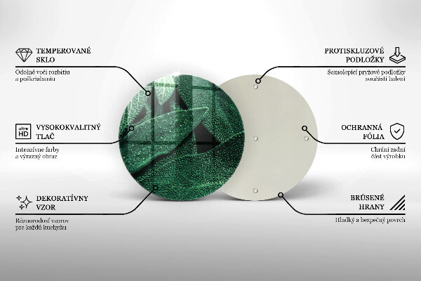 Tocător de bucătărie Frunzele plantei