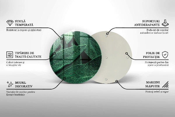 Tocător de bucătărie Frunzele plantei