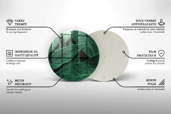 Tocător de bucătărie Frunzele plantei