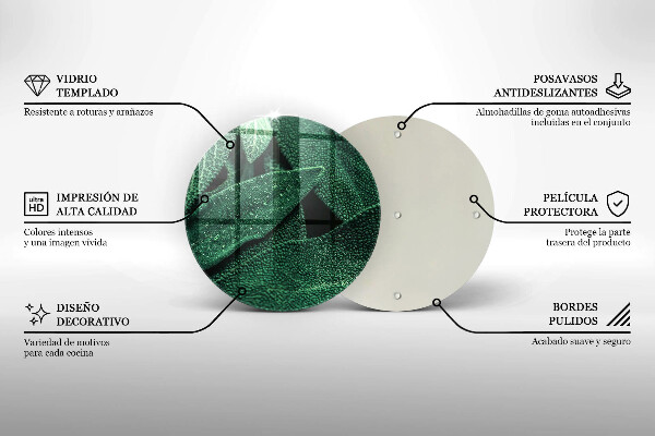 Tocător de bucătărie Frunzele plantei