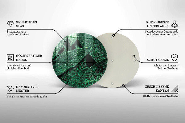 Tocător de bucătărie Frunzele plantei