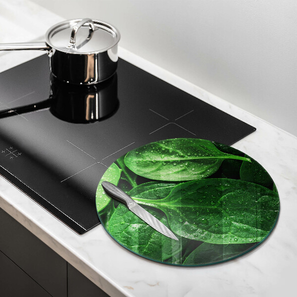 Tocător de bucătărie Frunze de busuioc