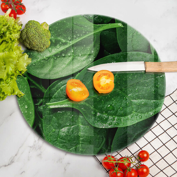 Tocător de bucătărie Frunze de busuioc