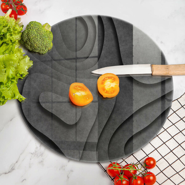 Tocător de bucătărie Forme de piatră 3D