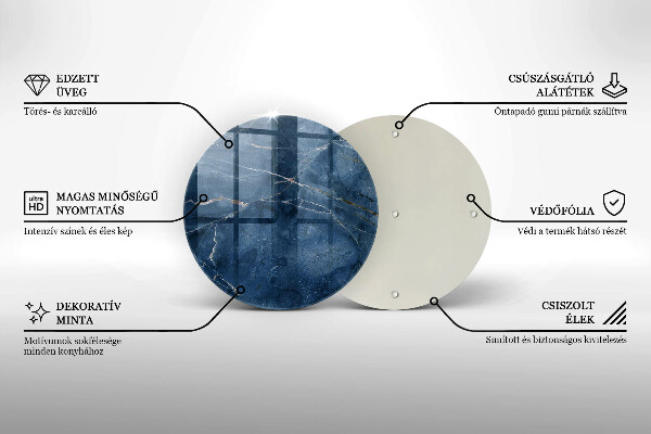 Tocător de bucătărie Textura piatră de marmură