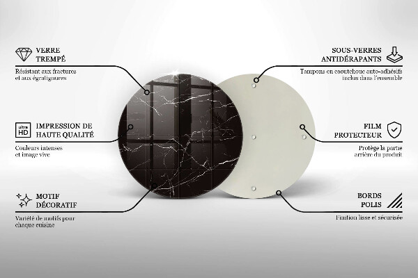 Tocător de bucătărie Placi de marmură