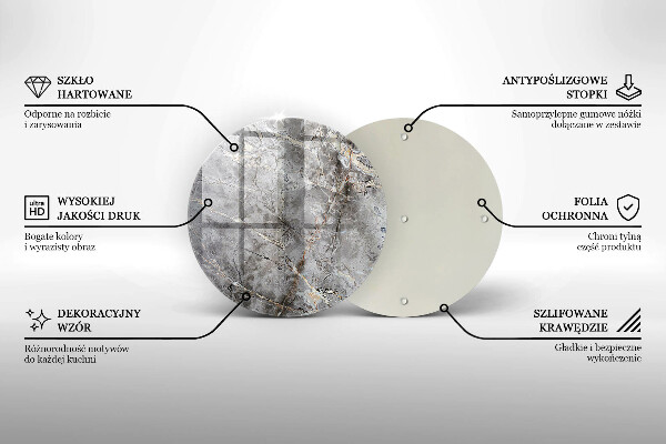 Tocător de bucătărie Textura de piatră