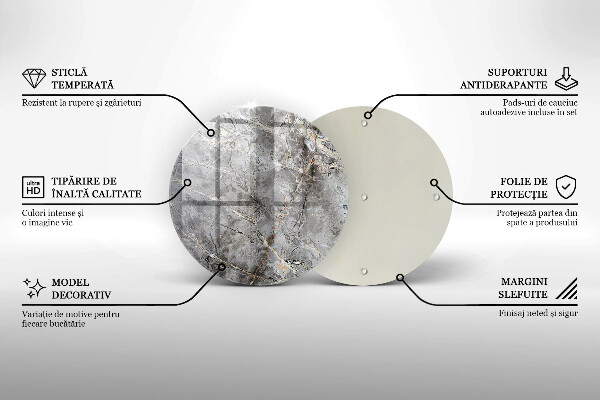 Tocător de bucătărie Textura de piatră