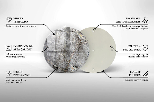 Tocător de bucătărie Textura de piatră