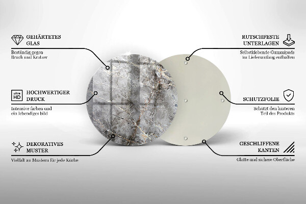 Tocător de bucătărie Textura de piatră