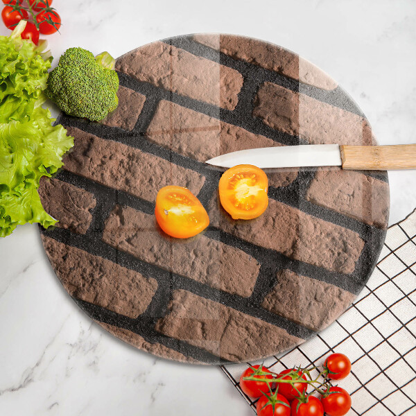 Tocător de bucătărie Zid de cărămizi