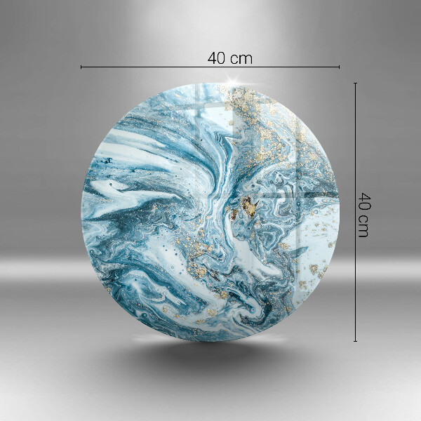 Tocător de bucătărie Structură cu aur