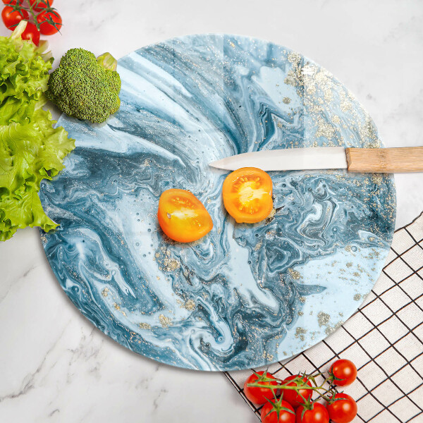 Tocător de bucătărie Structură cu aur