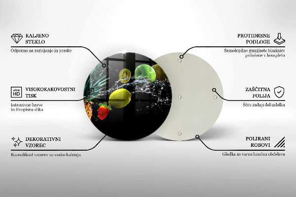 Tocător de bucătărie Fructe în apă